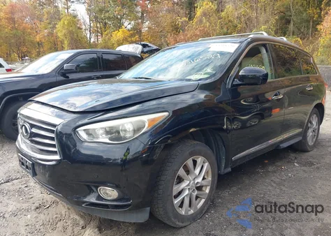 2013 Infiniti Jx35 from USA, damaged, VIN 5N1AL0MMXDC332035
